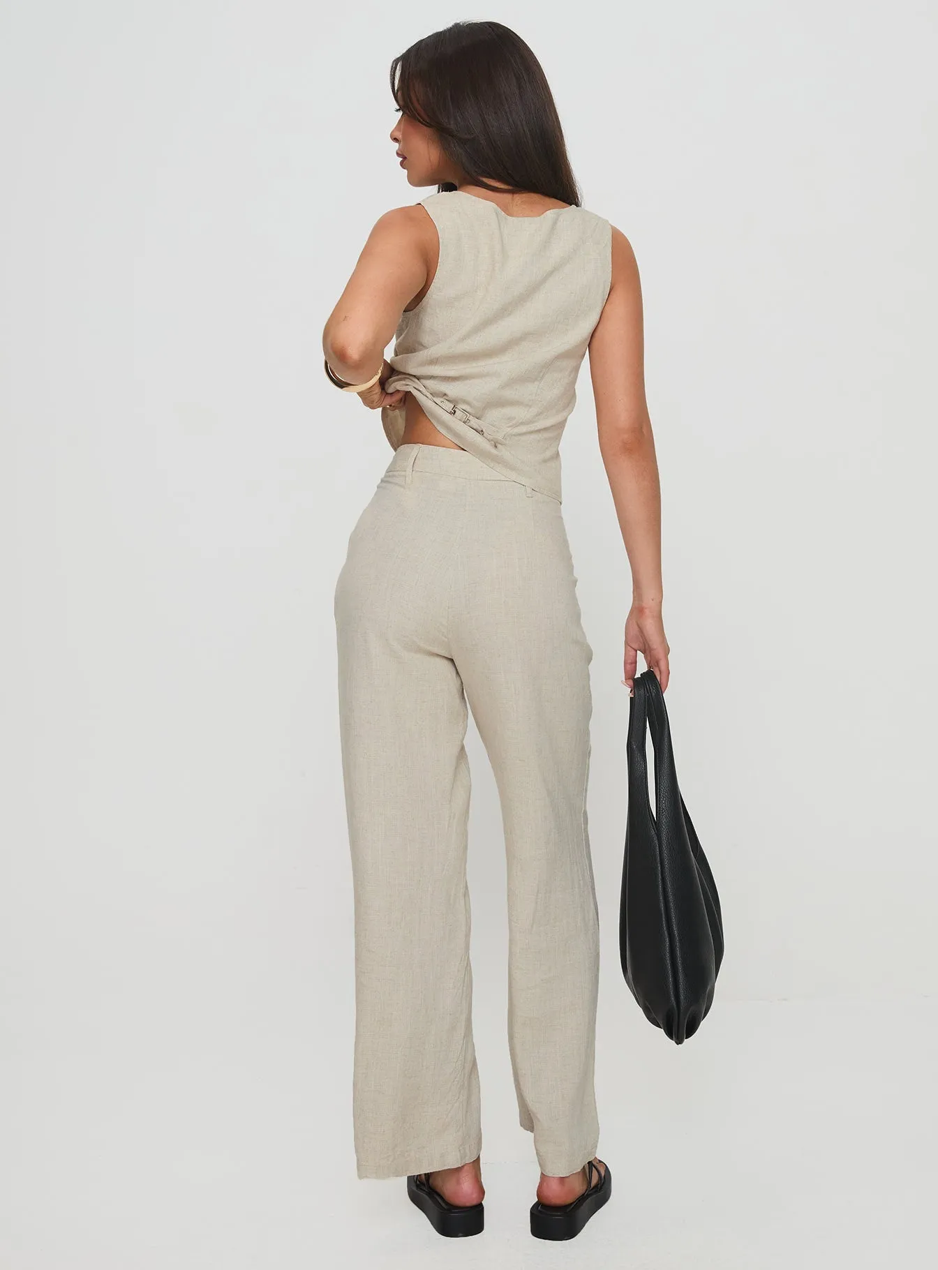 Convertible legs Sofi Pants Beige