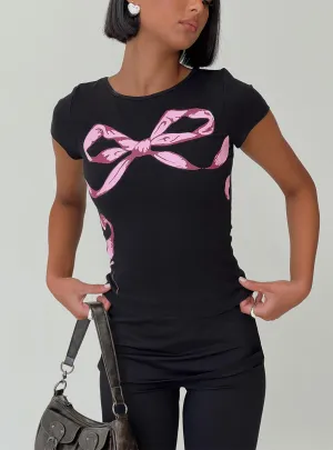 Sweet As Top Black UV Protection Day-to-Day Comfort