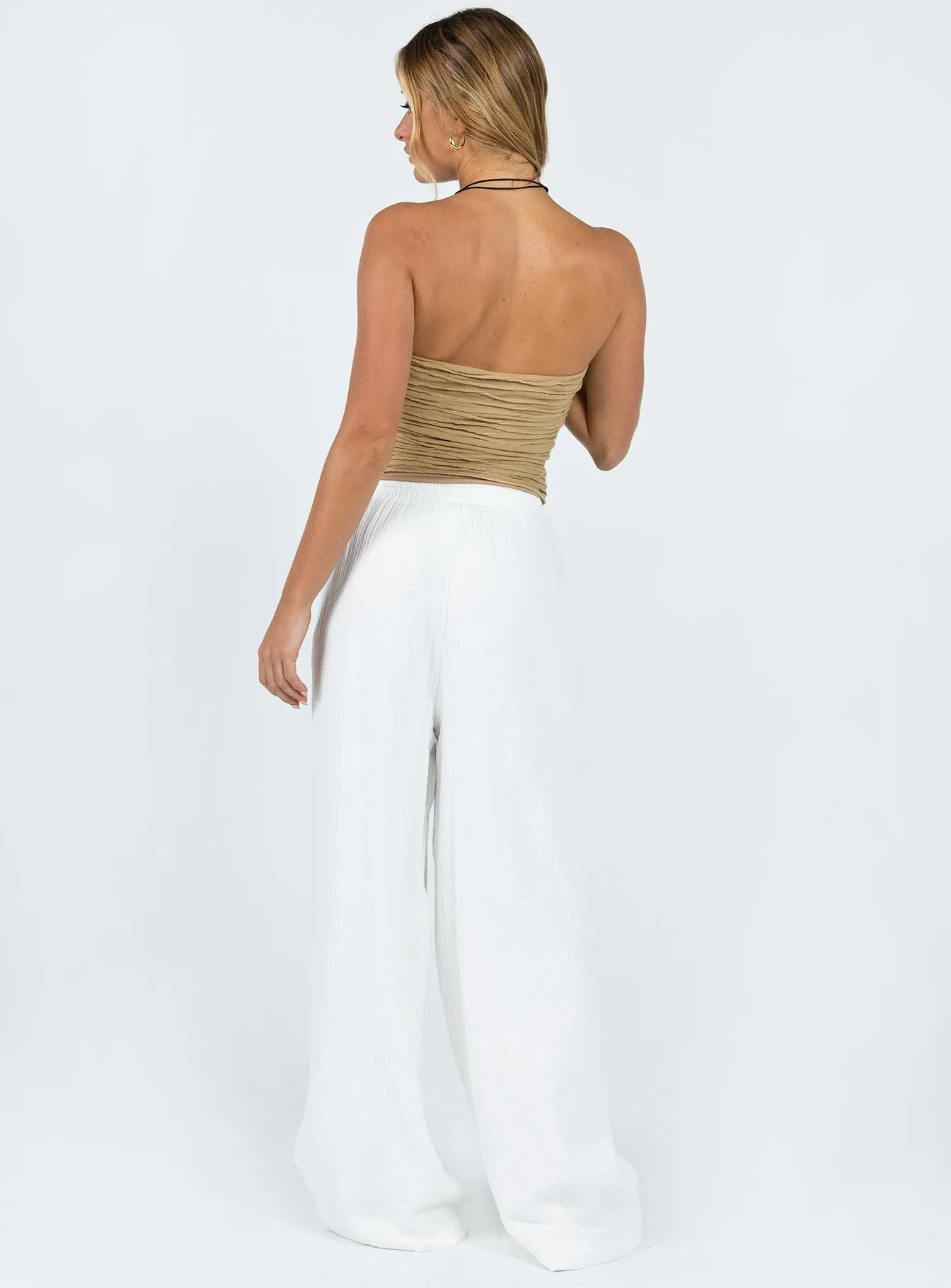 Kahlil Pants White Unisex style Casual Active Wear