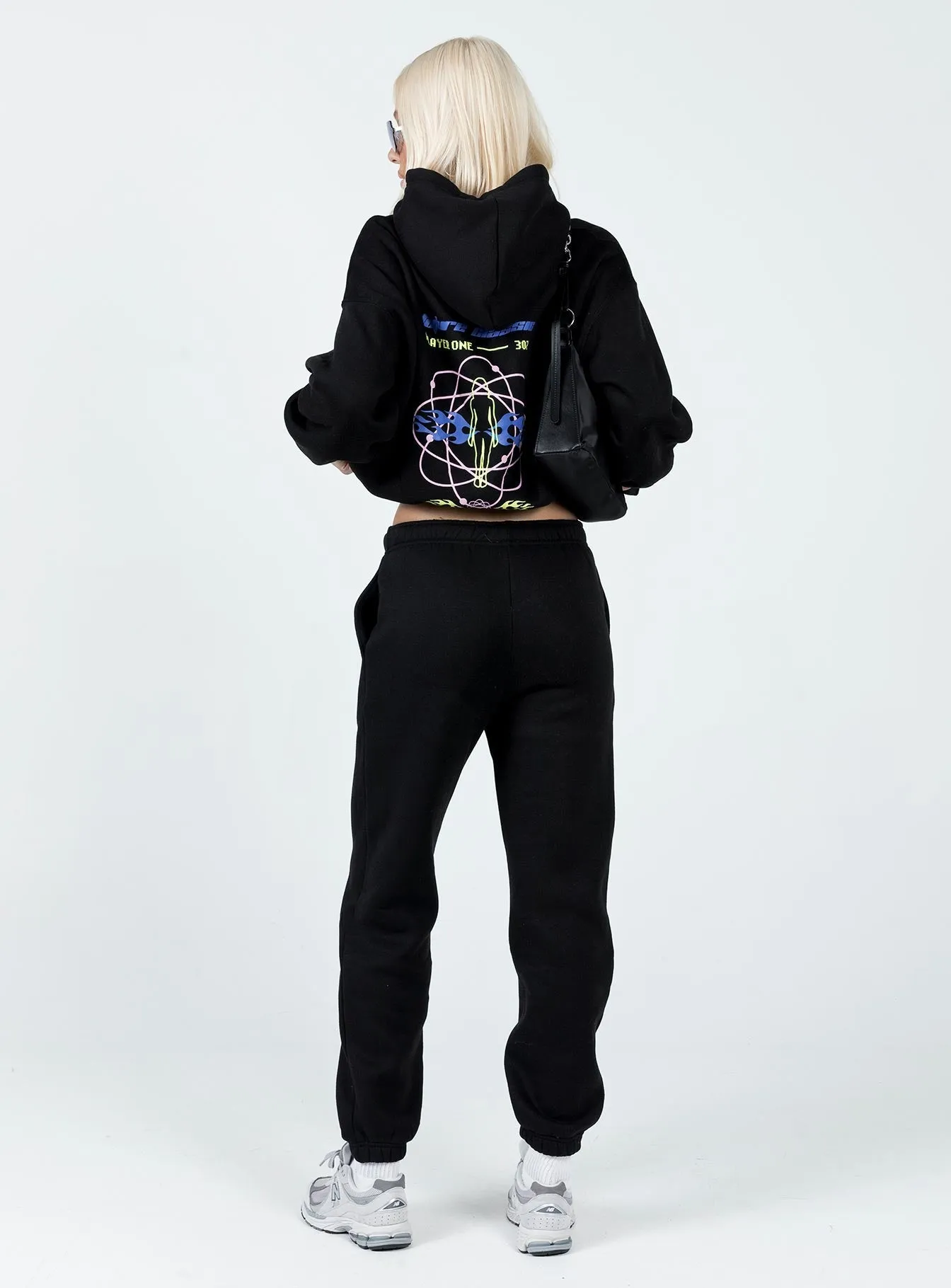 Pheonix Track Pants Black FlexFoamPadding Effortless Design