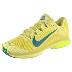 Ankle Support Structure Nike Women's Air Zoom Vapor 12 - Premium - Lumious Green/Mineral Teal