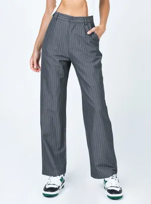 Joplin Pants Grey Seamless Design