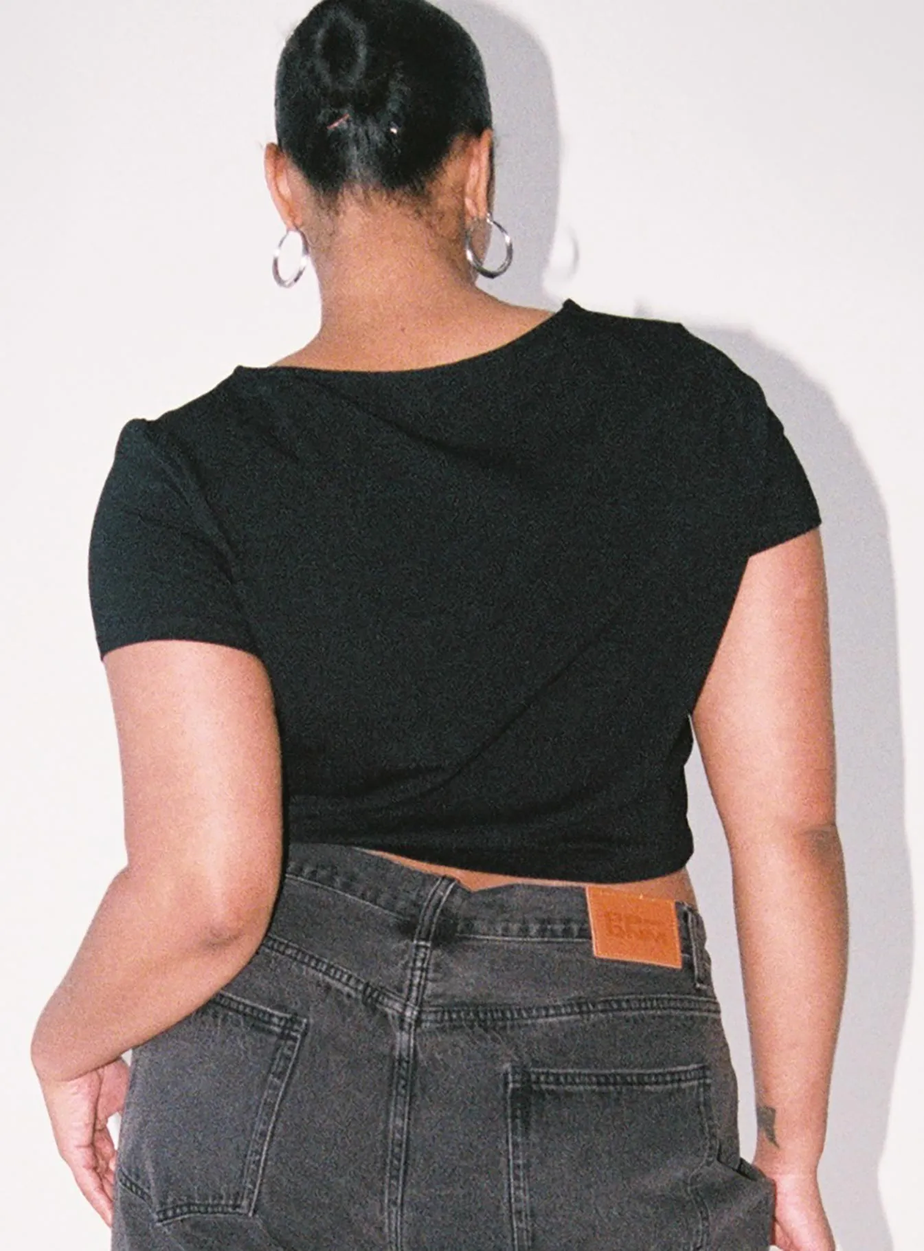 Sweet N Sour Tee Black / Red Curve Chic Wearable