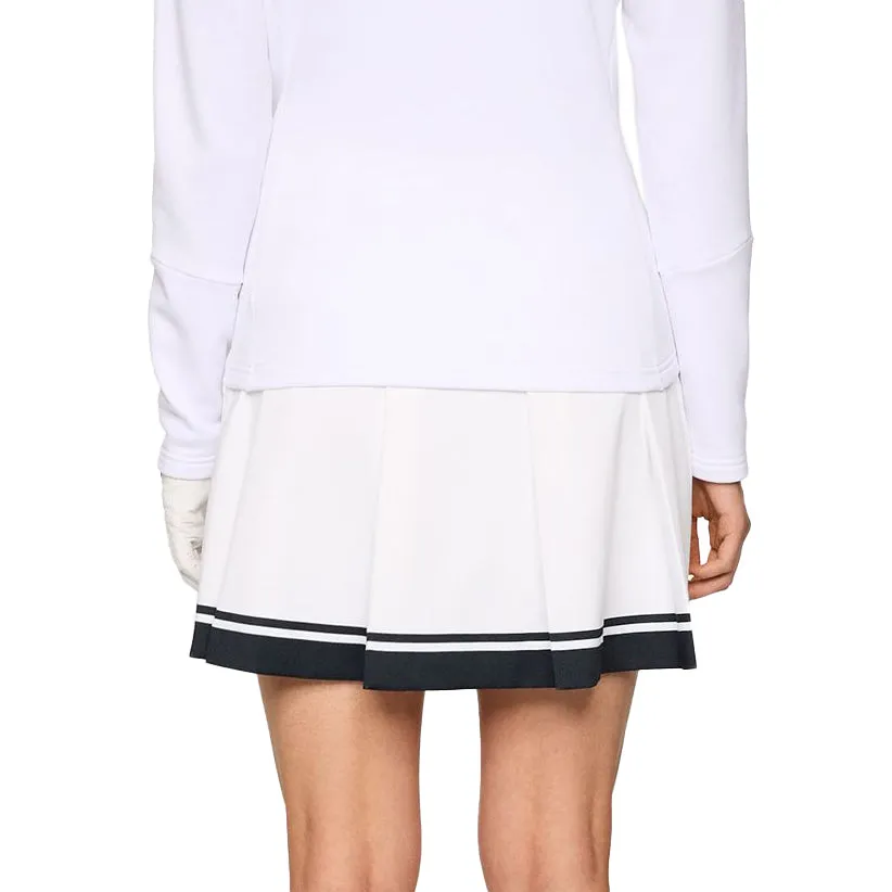 Sleek Appeal Day Ready J.Lindeberg Women's Beth Golf Skirt - White