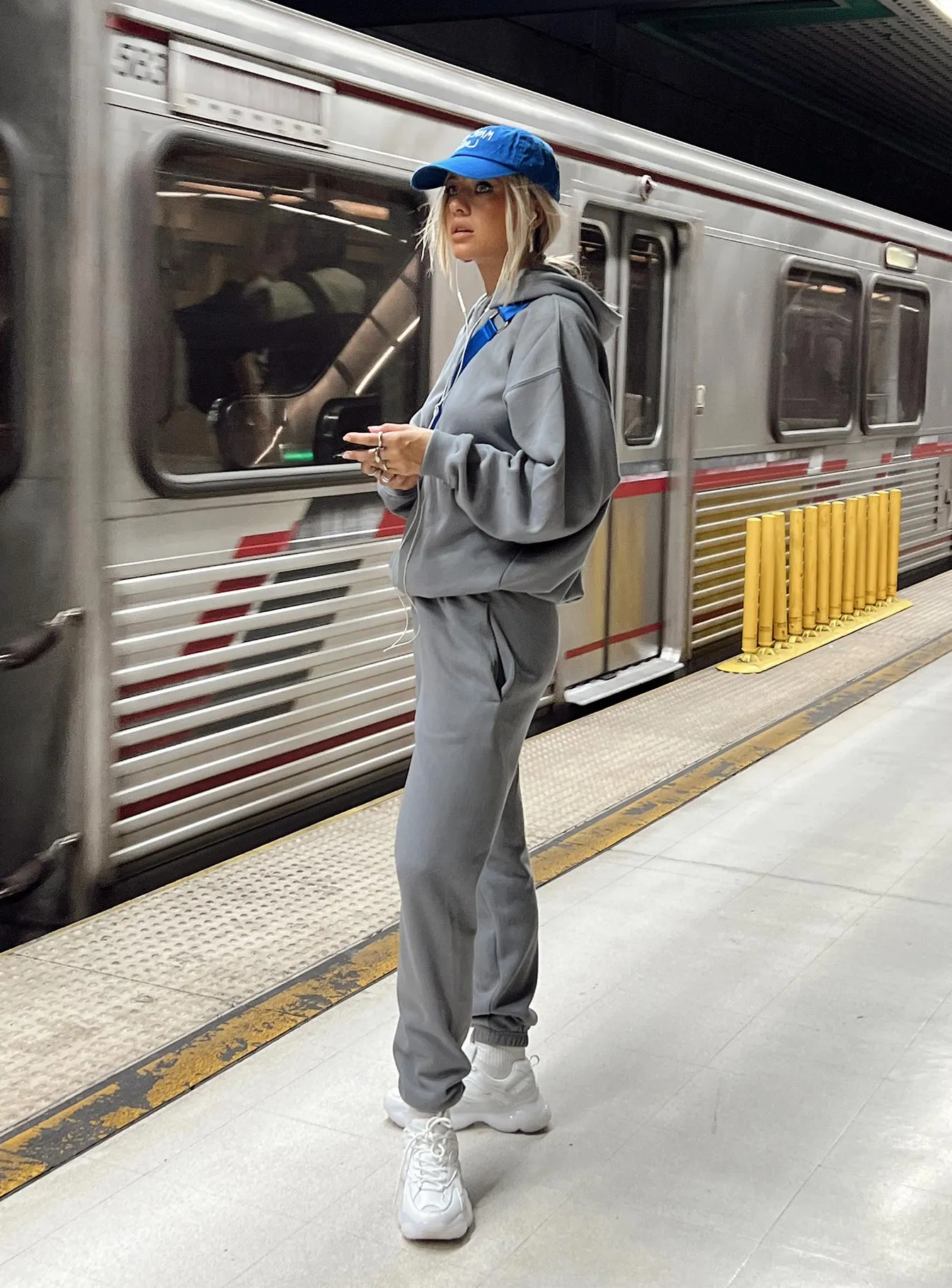 ReinforcedSeams Quick Adjust Fit Renna Track Pants Charcoal