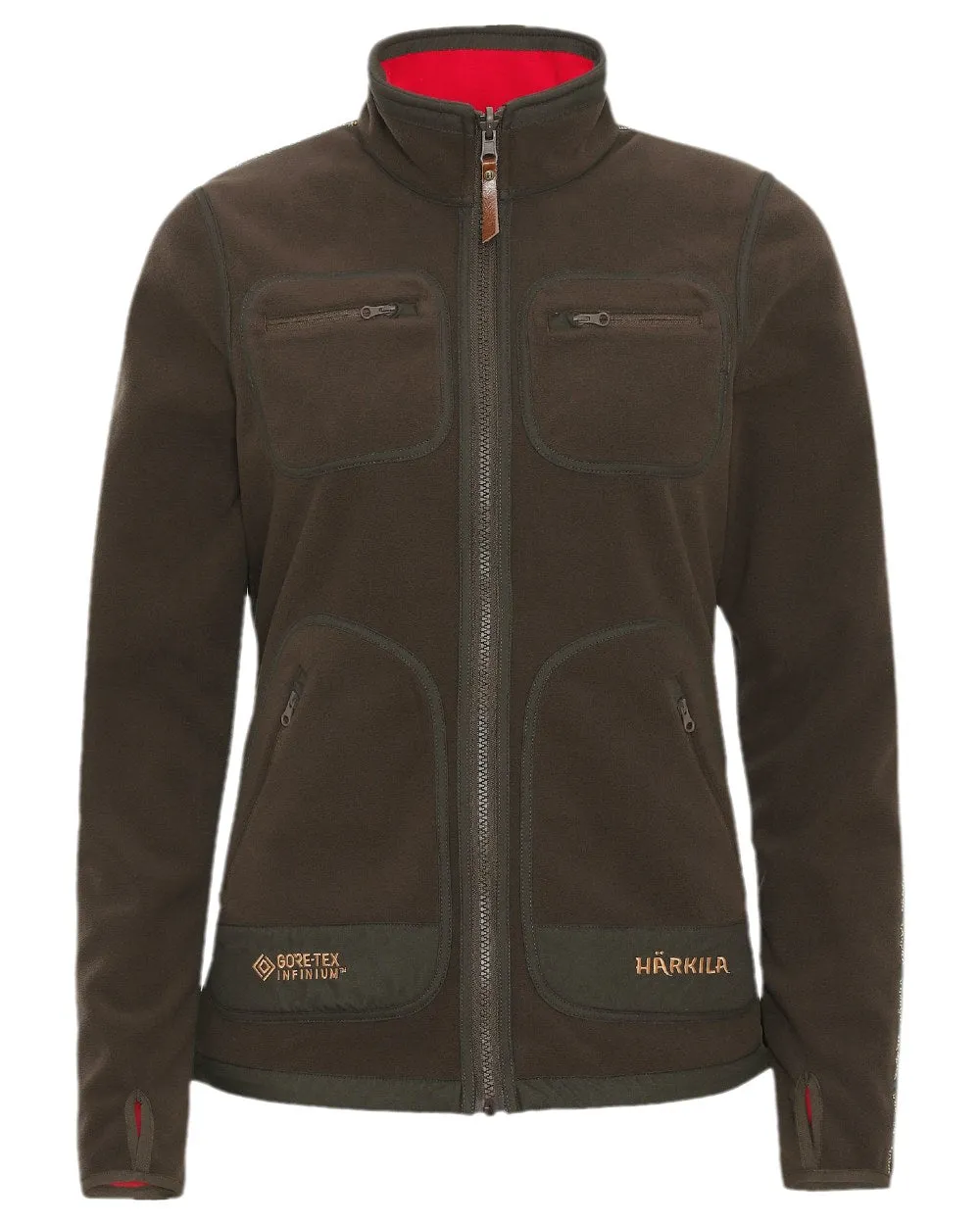 Durable Style Harkila Womens Kamko Reversible Windstopper Fleece Jacket