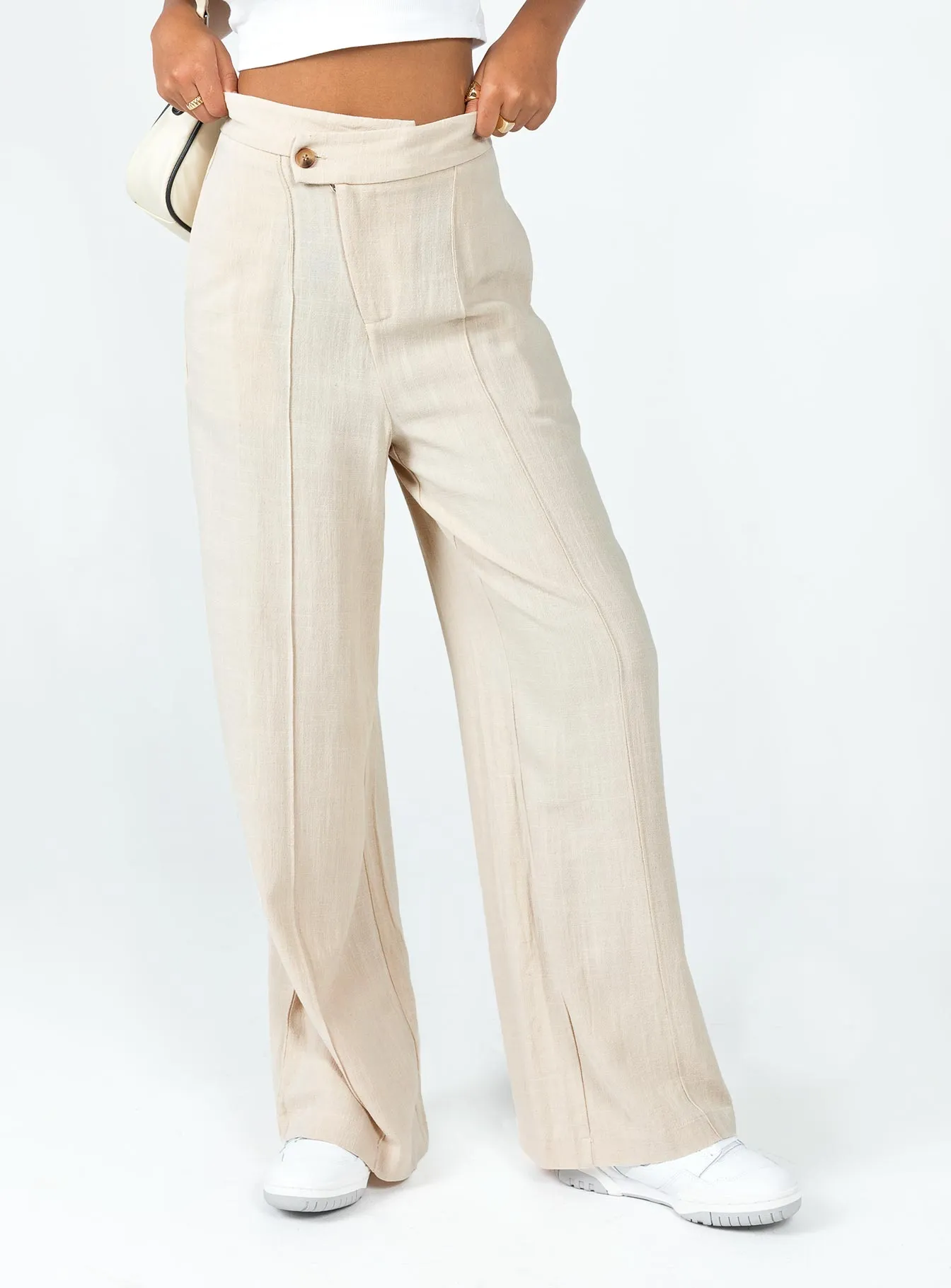 Loose cut Dina Pants Cream