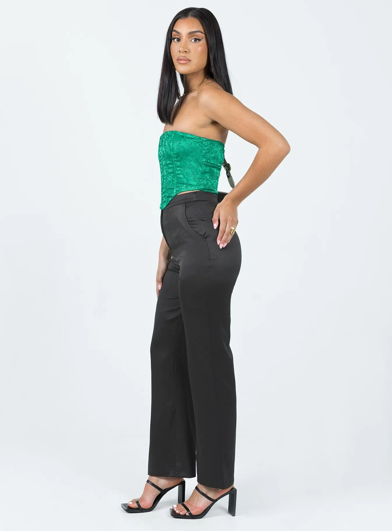 Vinnie Pants Black Versatile Layering
