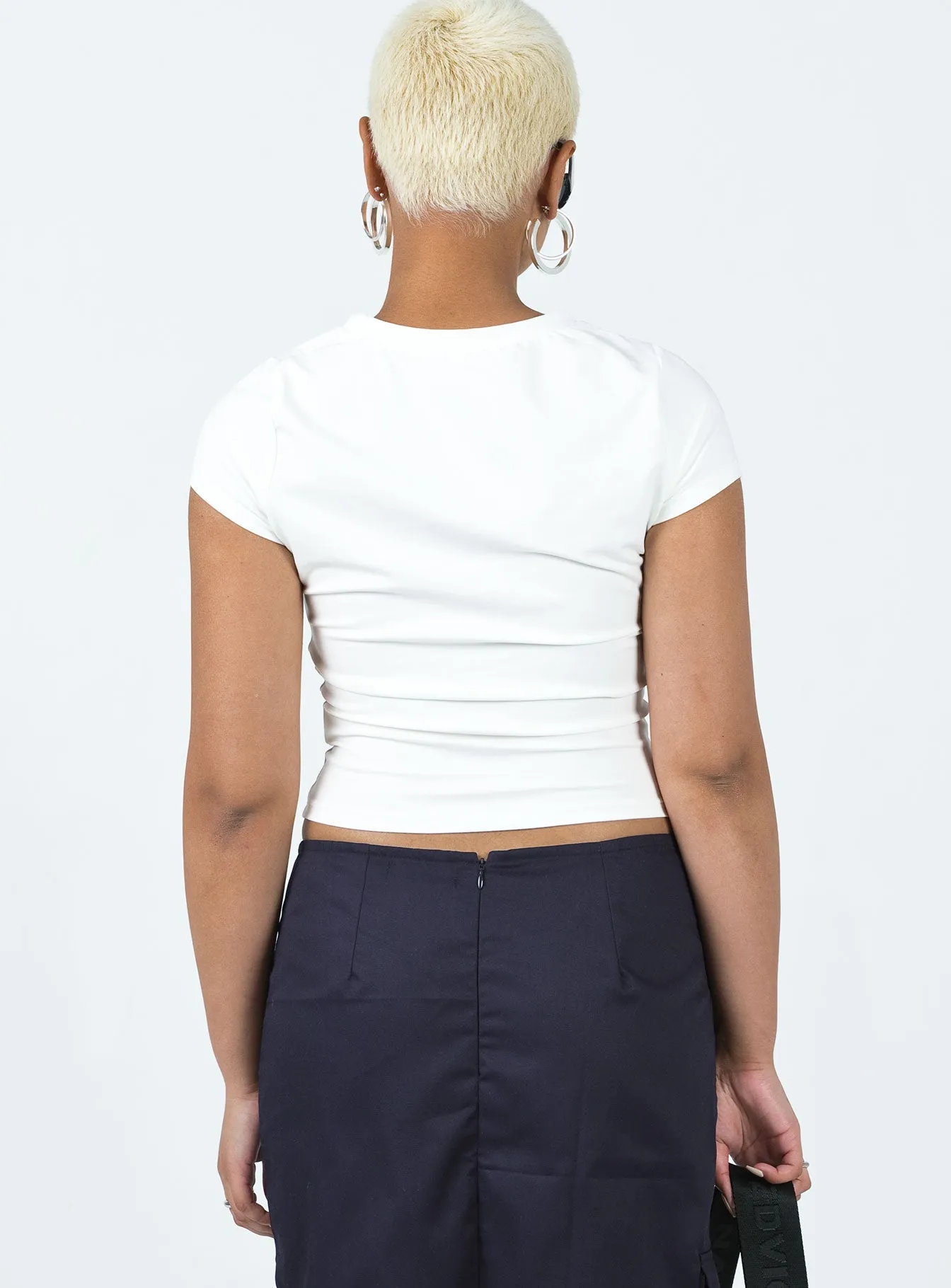 Health Is Wealth Top Ivory Fashion Must-Have