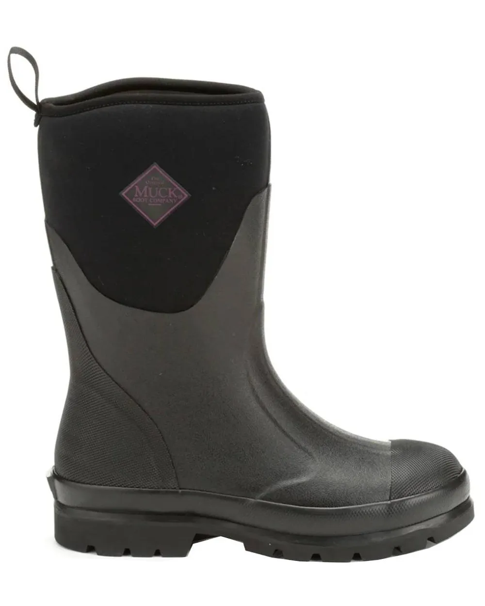 Muck Boots Womens Chore Classic Mid Wellingtons Contoured Midsole Mud Resistant Night Travel
