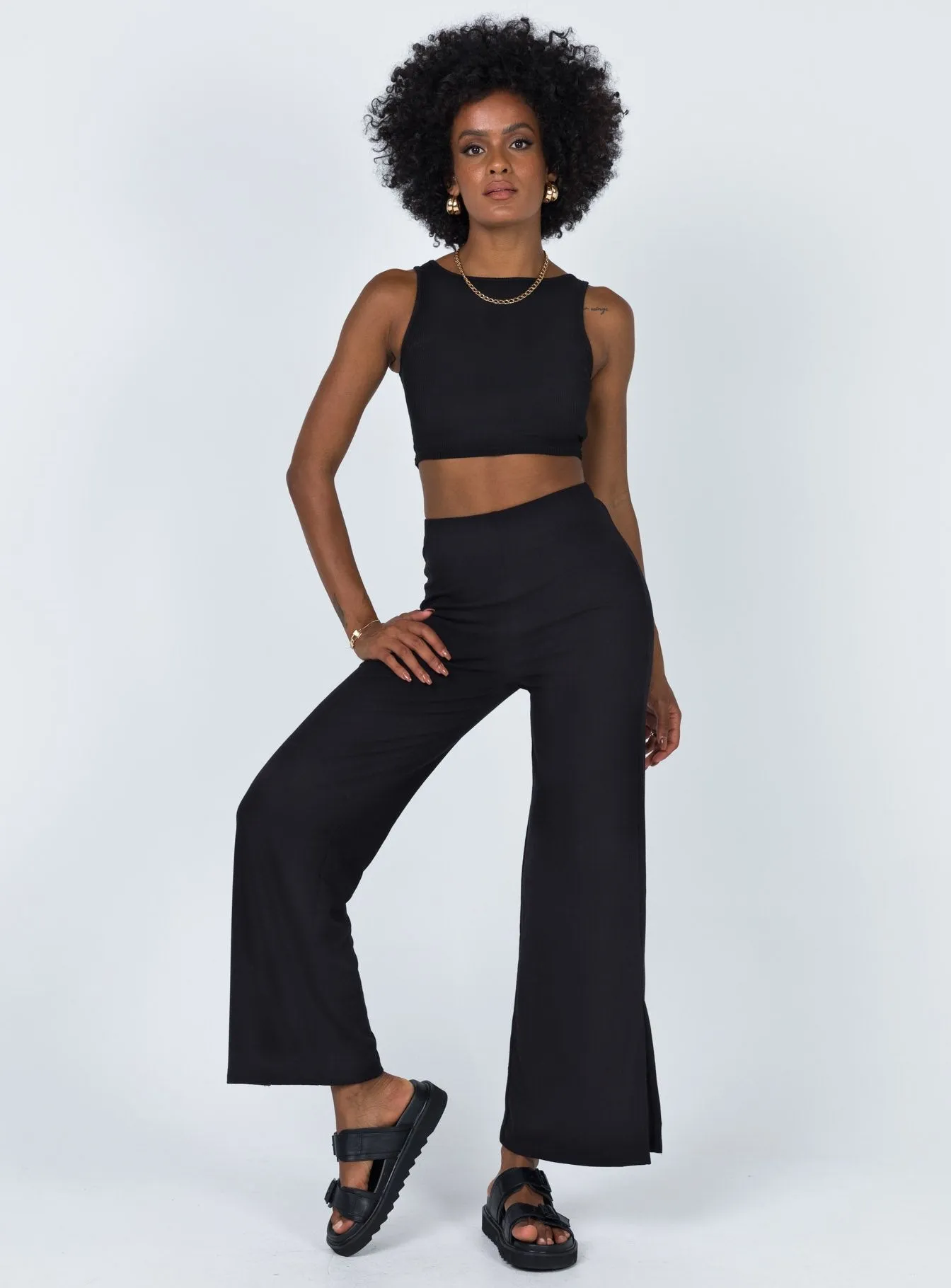 Lee Pants Black Roomy Fit