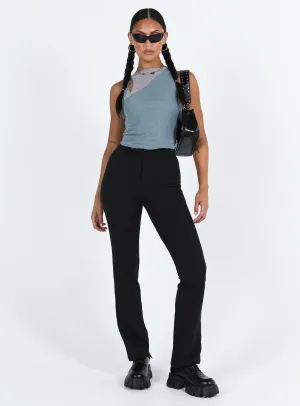 Comfortable Cut Cristomo Pants Black