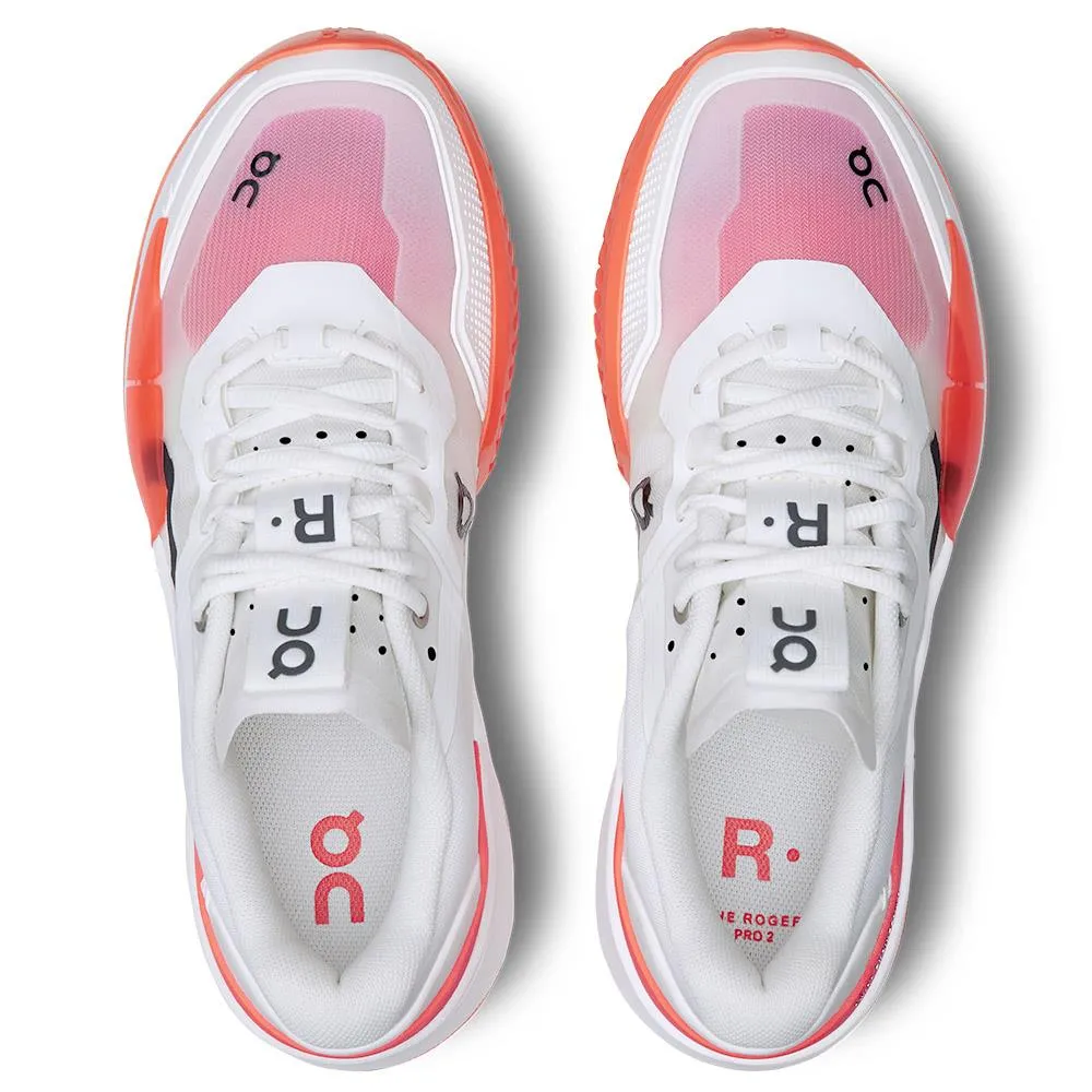 Biomechanical Ergonomics On Women's THE ROGER Pro 2 - White/Flame