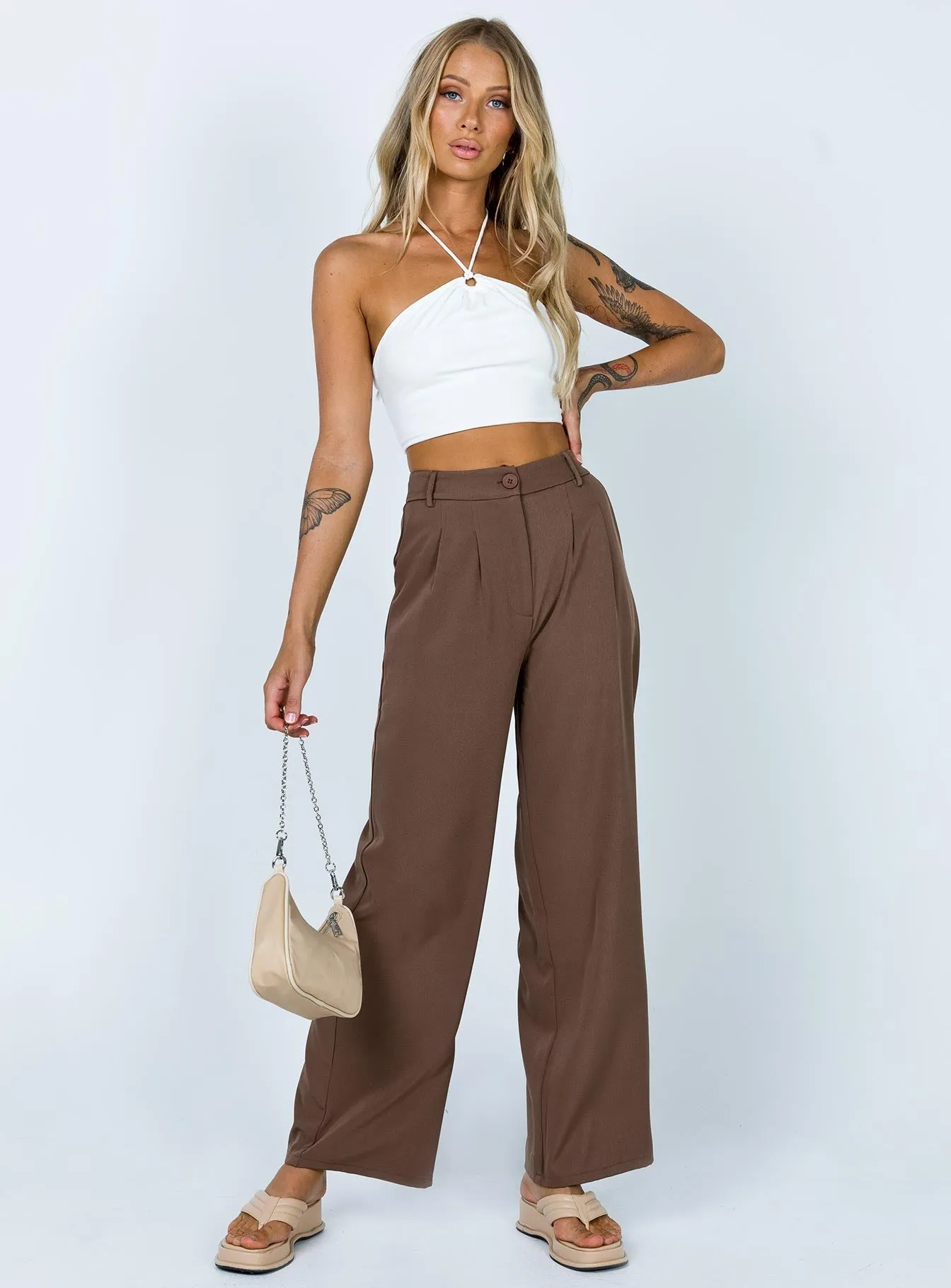 Archer Pants Brown Anti Snag Fabric SustainableManufacturing