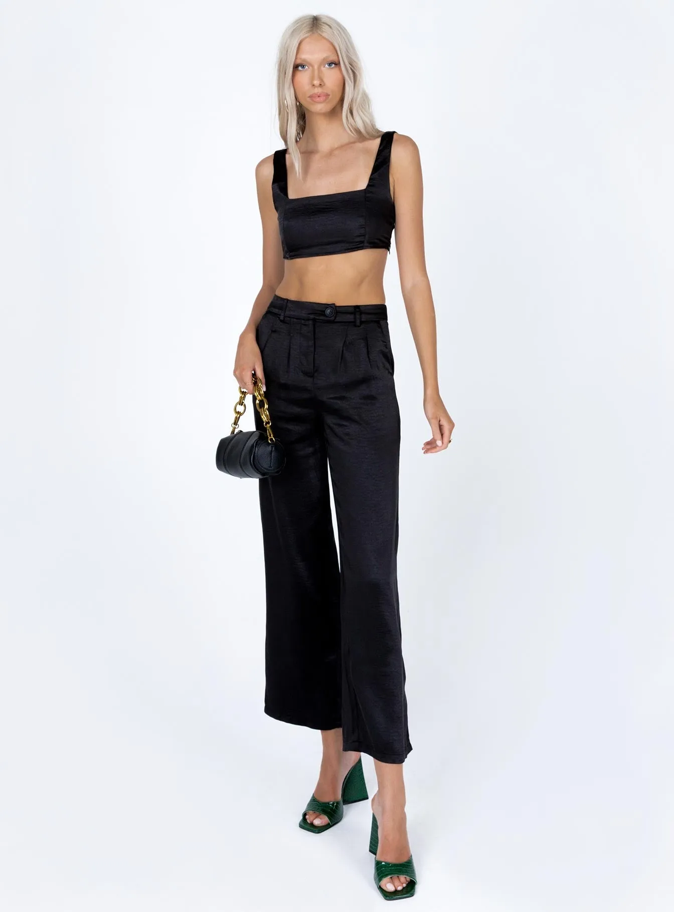Huxley Set Satin Black Everyday Must-have