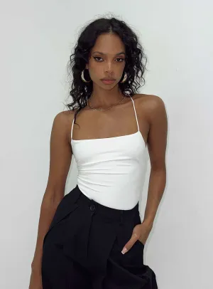 bodysuit with jacket Karlah Bodysuit White