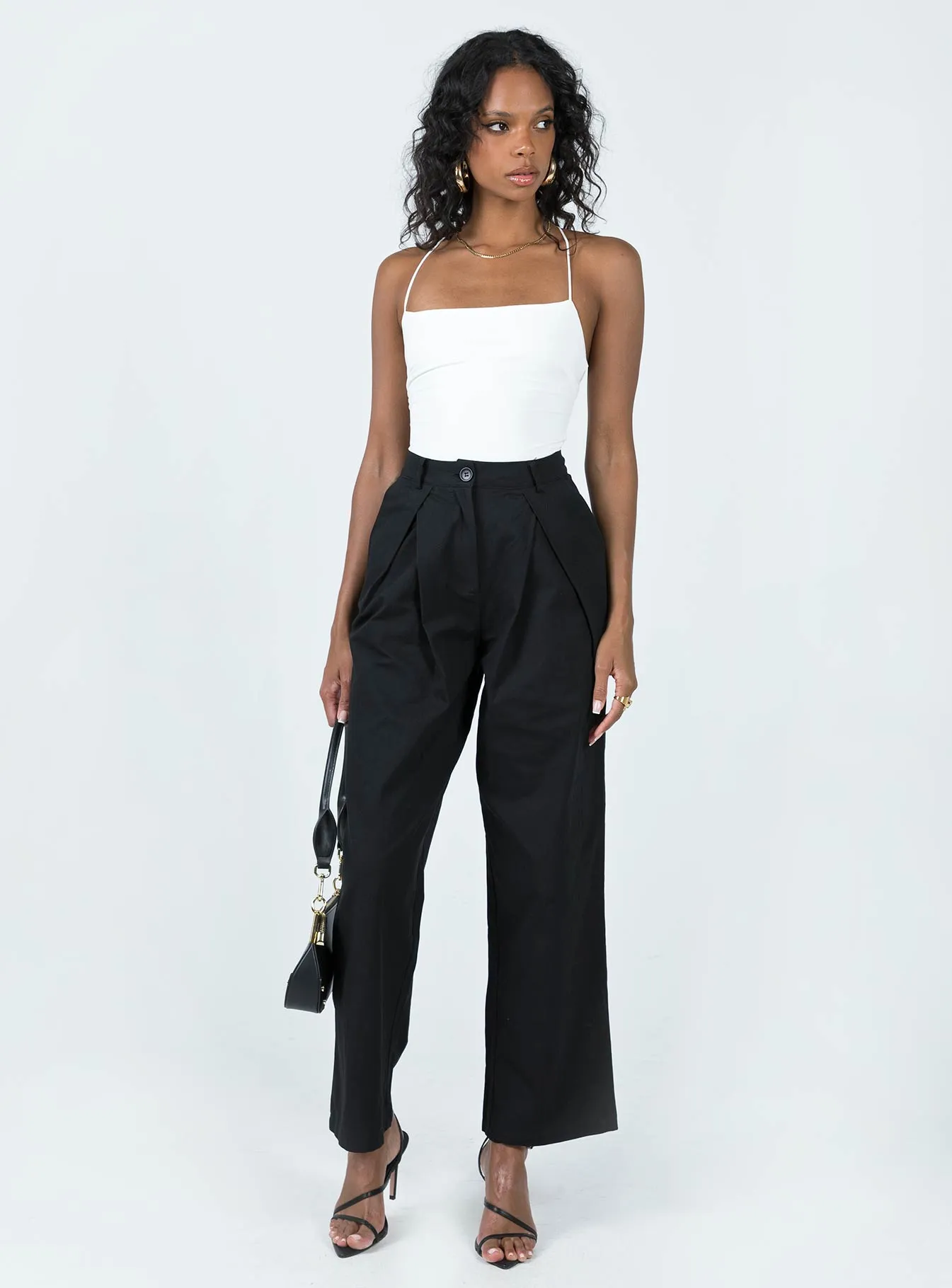 Karlah Bodysuit White autumn bodysuit