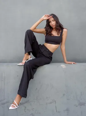 Snag Proof Fabric Sleek lines Huxley Set Black