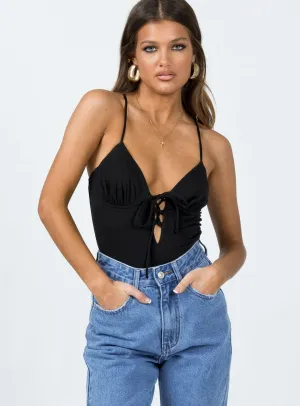 yellow bodysuit Barnum Bodysuit Black