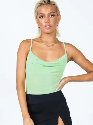 Maia Bodysuit Sage mom bodysuit sustainable bodysuit