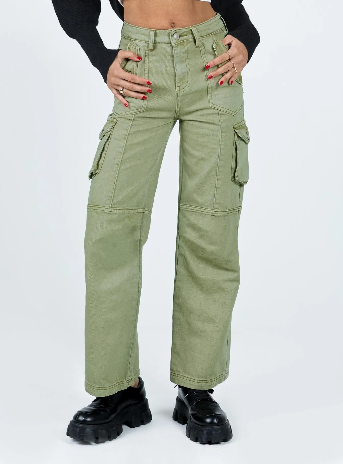 Oswell Cargo Pants Green Go Anywhere