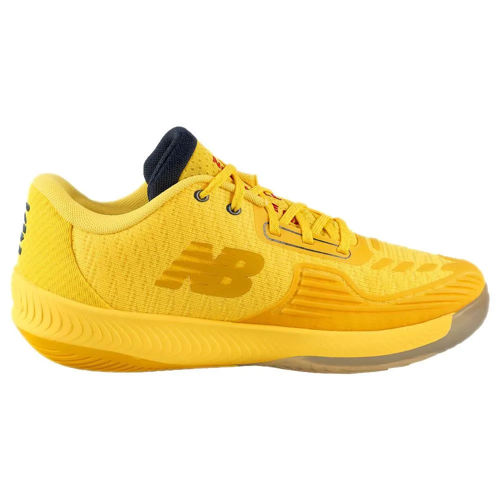 Seamless Upper Construction New Balance Women's FuelCell 996v5 - Ginger Lemon/White