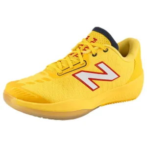 slim fit Cool Mesh New Balance Women's FuelCell 996v5 - Ginger Lemon/White