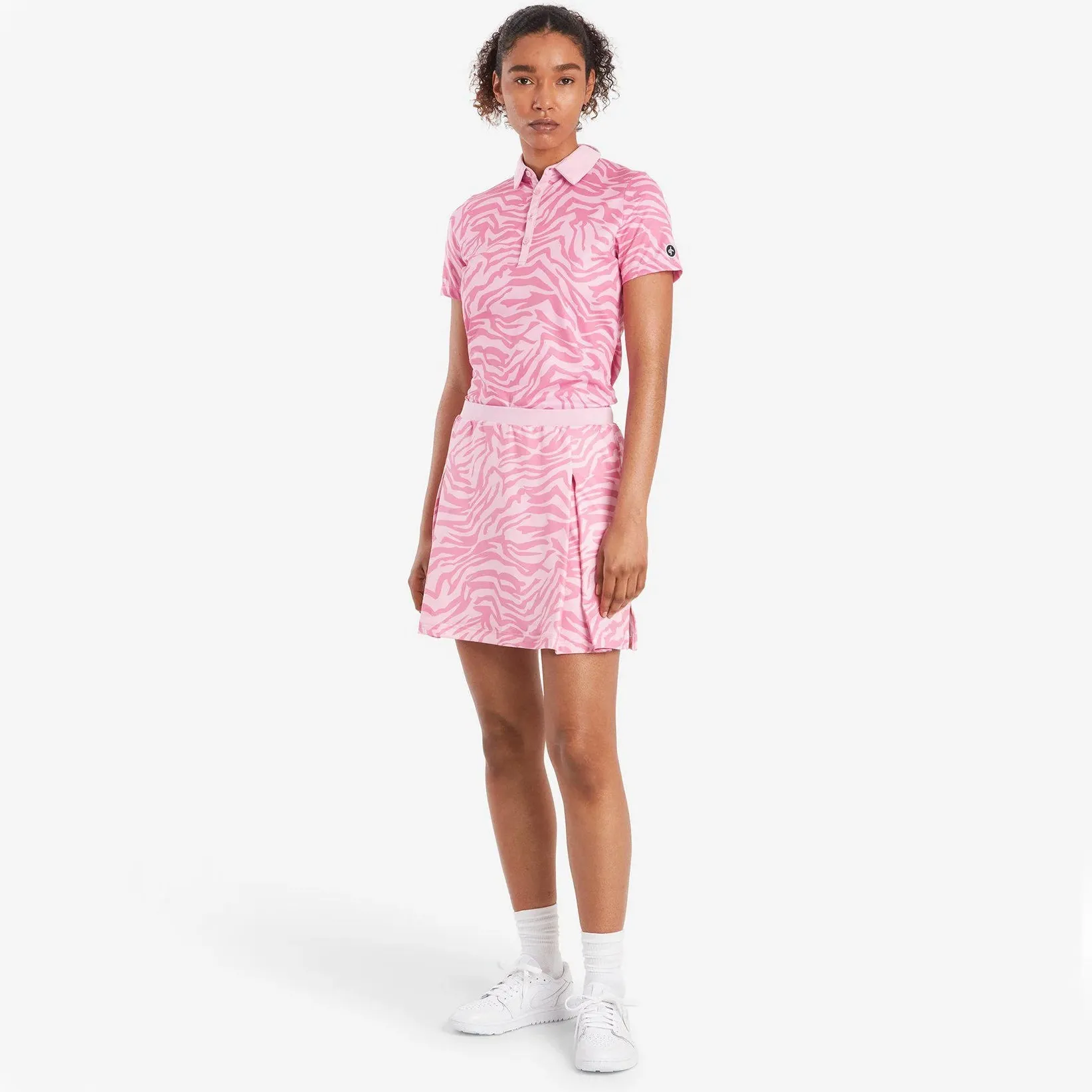 Cross Women's Stella Golf Skort - Pink Zebra Statement Color Non Restrictive