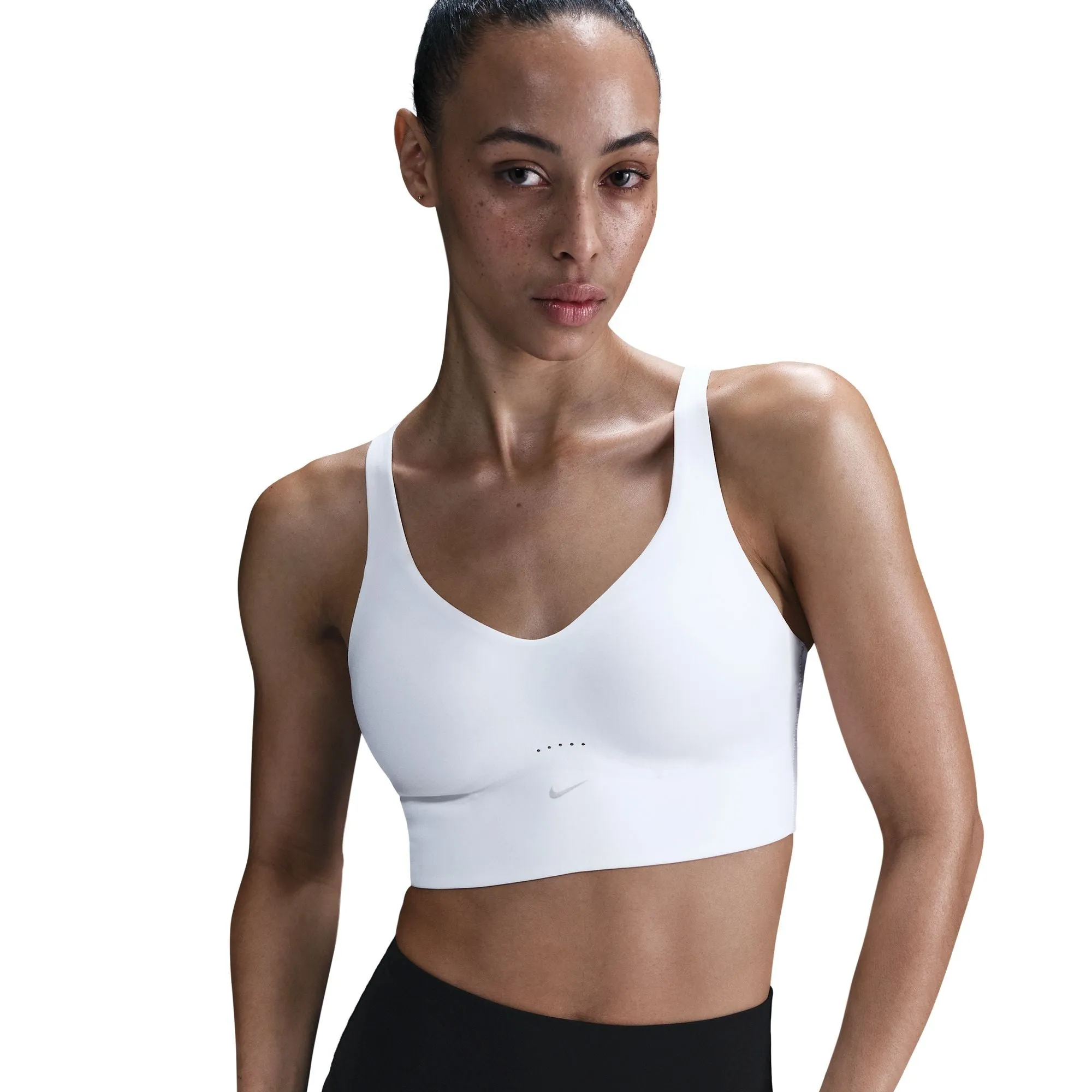 Women's Nike Alate Medium Support Longline Sports Bra Wear alone seams