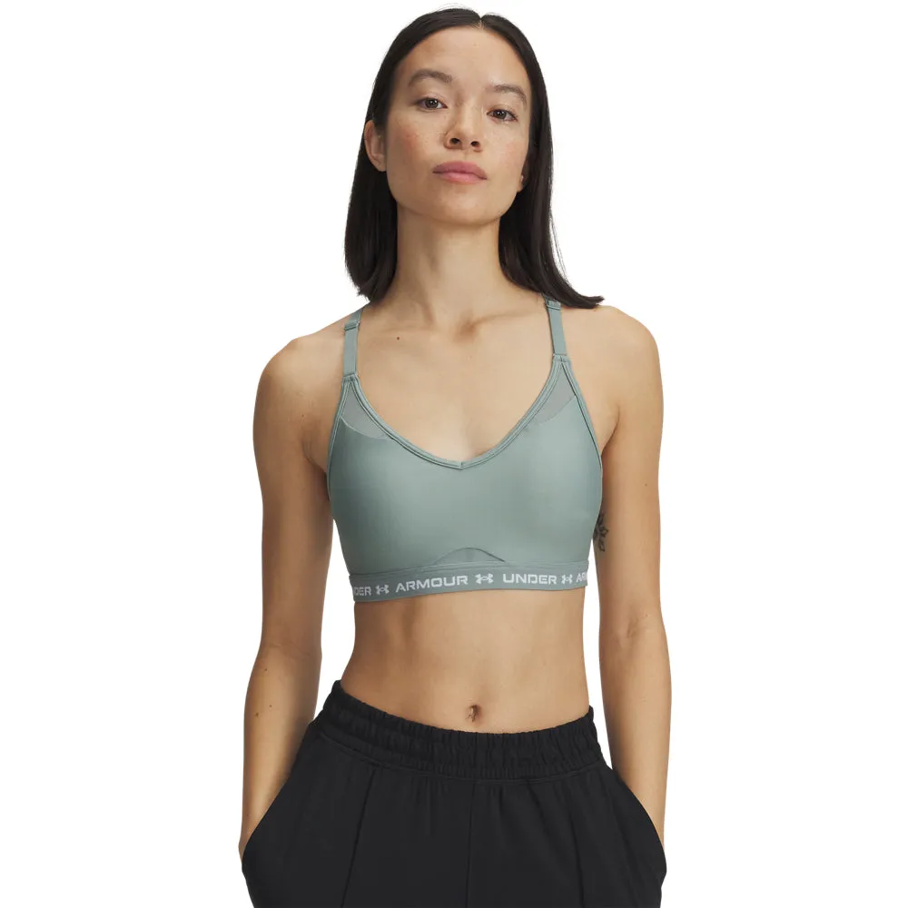 Women's Under Armour Crossback Low Bra Hook-and-eye closure seams