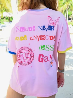 ZeroWasteProduction Pride Oversized Swiftie T-shirt