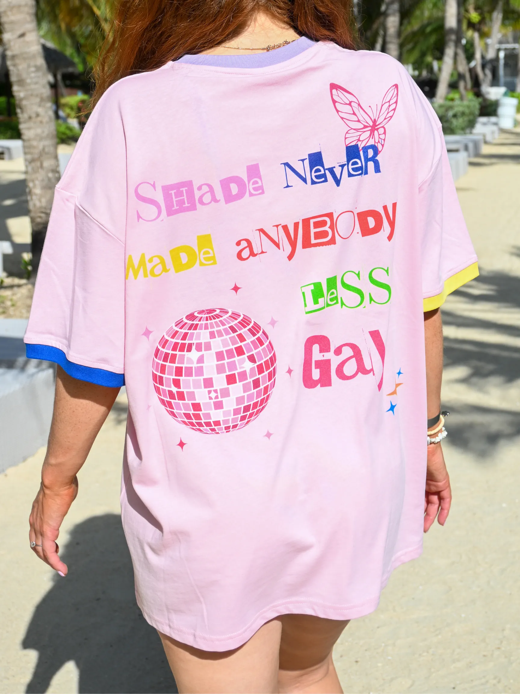Pride Oversized Swiftie T-shirt VersatileStyle Handmade Fit