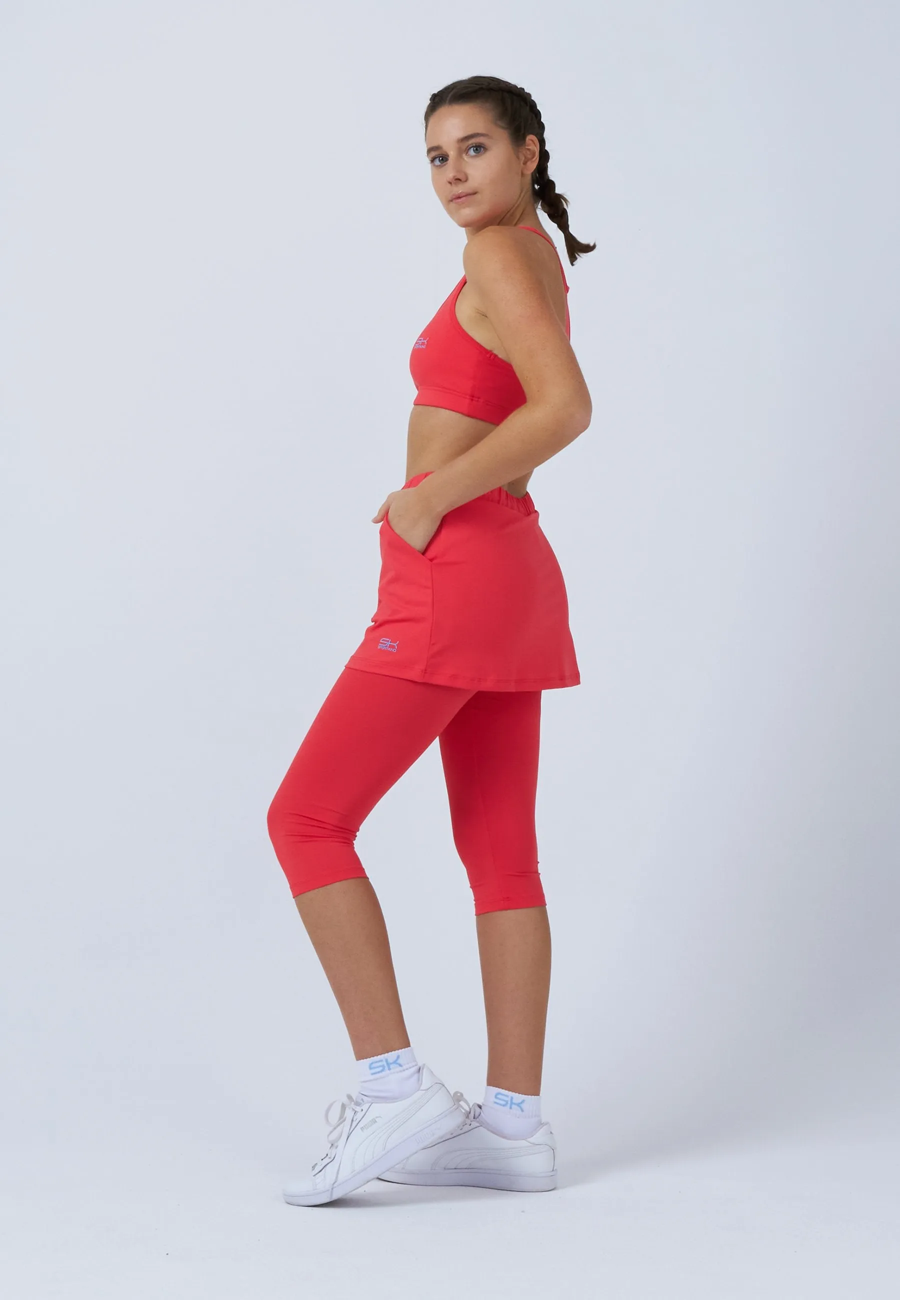 City Wear 2-in-1 Tennis Skapri, peach