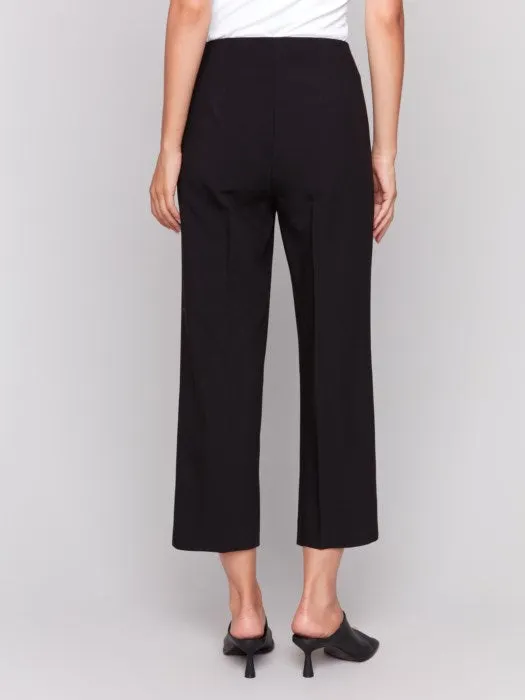 *SALE* CHARLIE B WIDE LEG PANT  - BLACK Timeless Dress Comfort sleepwear