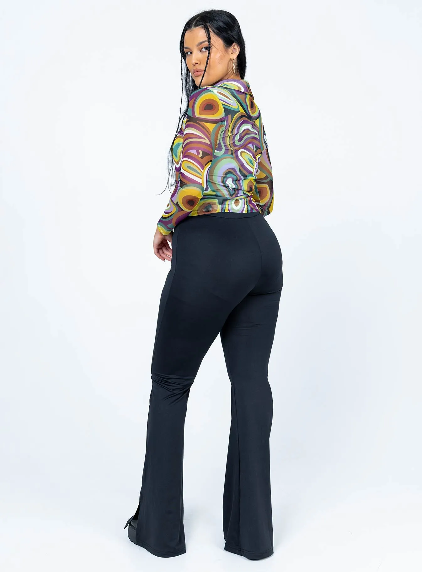 Adjustable Fit Perfect Layer Tala Pants Black