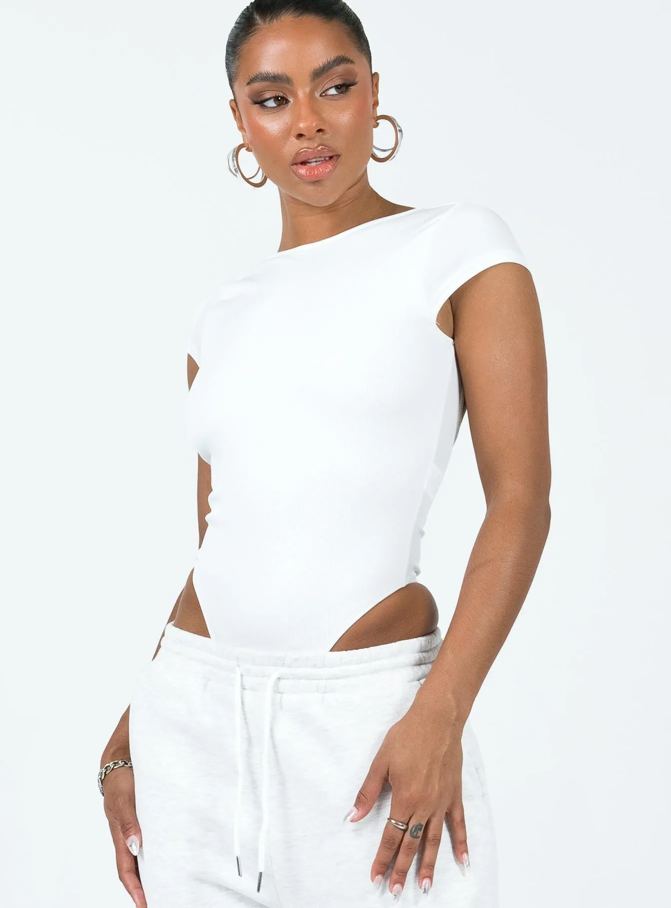 spring bodysuit green bodysuit Solita Bodysuit White