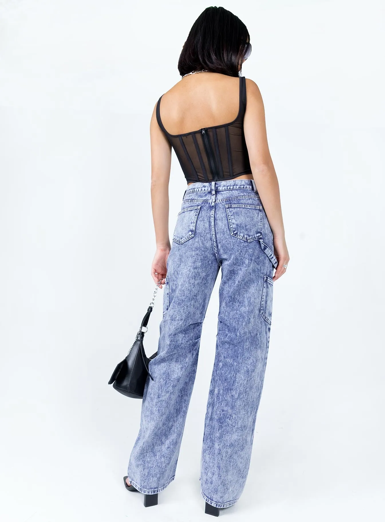 Miami Vice Pant Dark Wash Denim Low Bulk