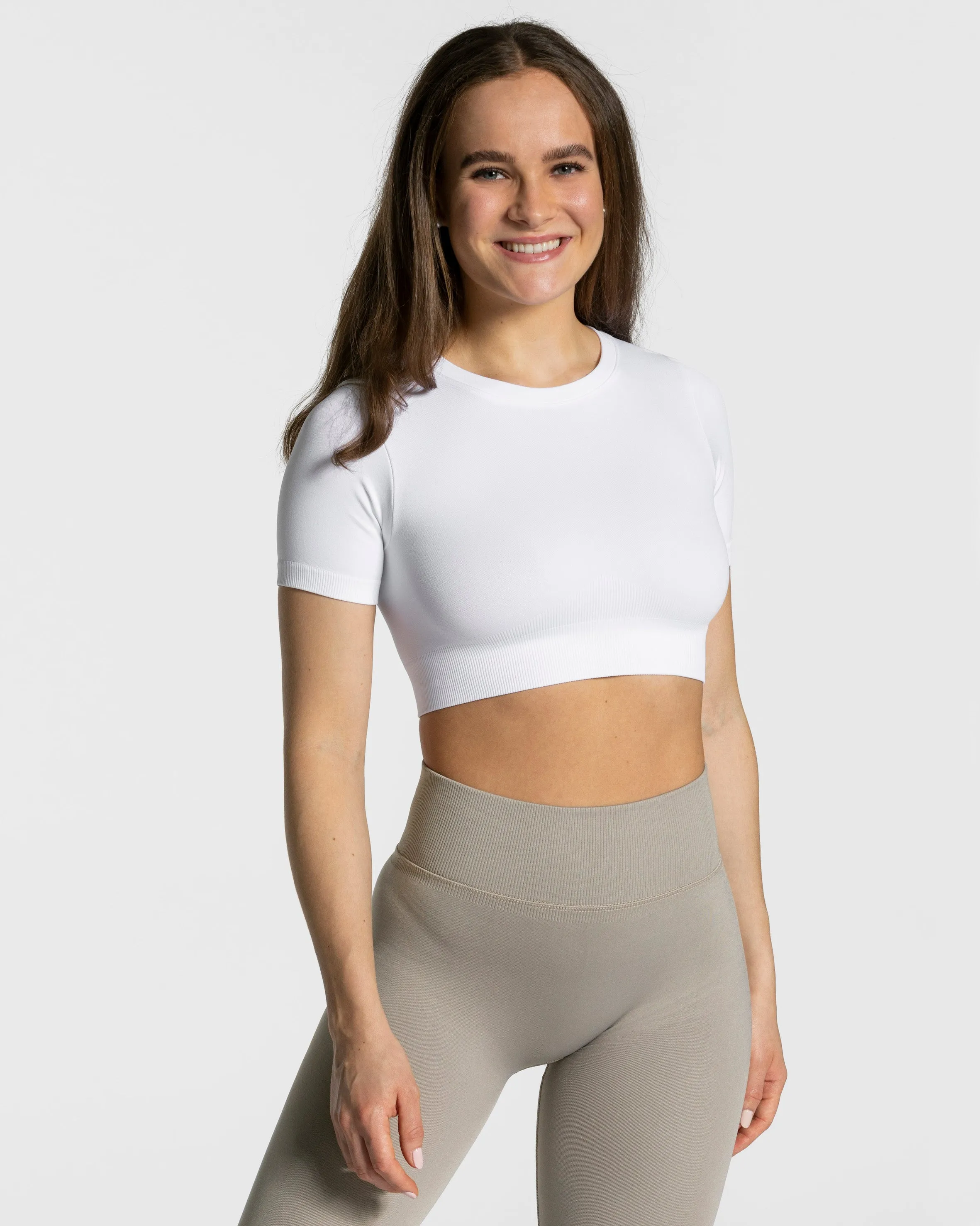 Sensation Crop Top "Wei?" Abstract mystery