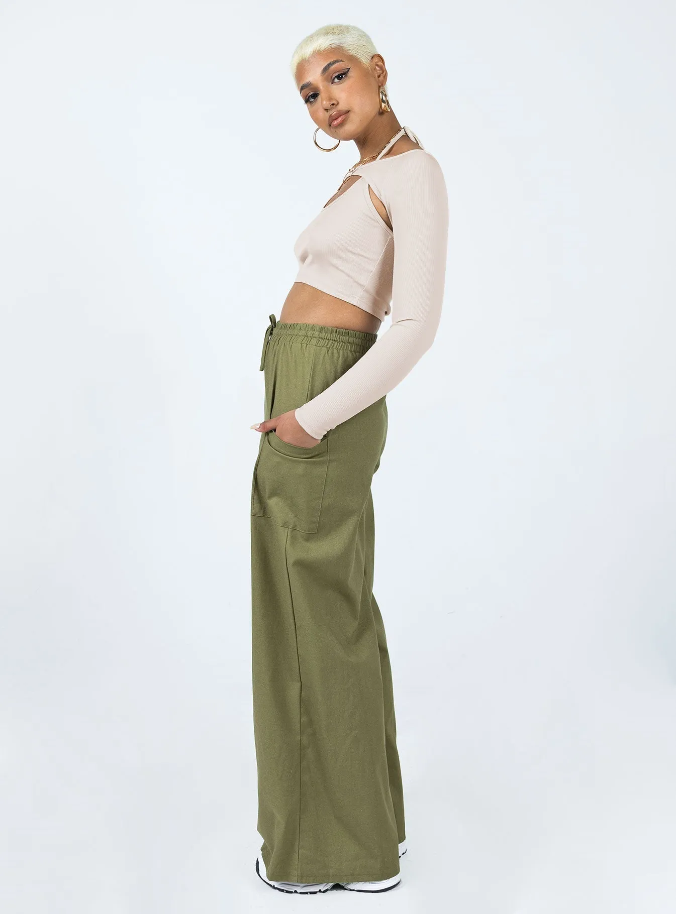 Movement Ease Brunie Pants Khaki