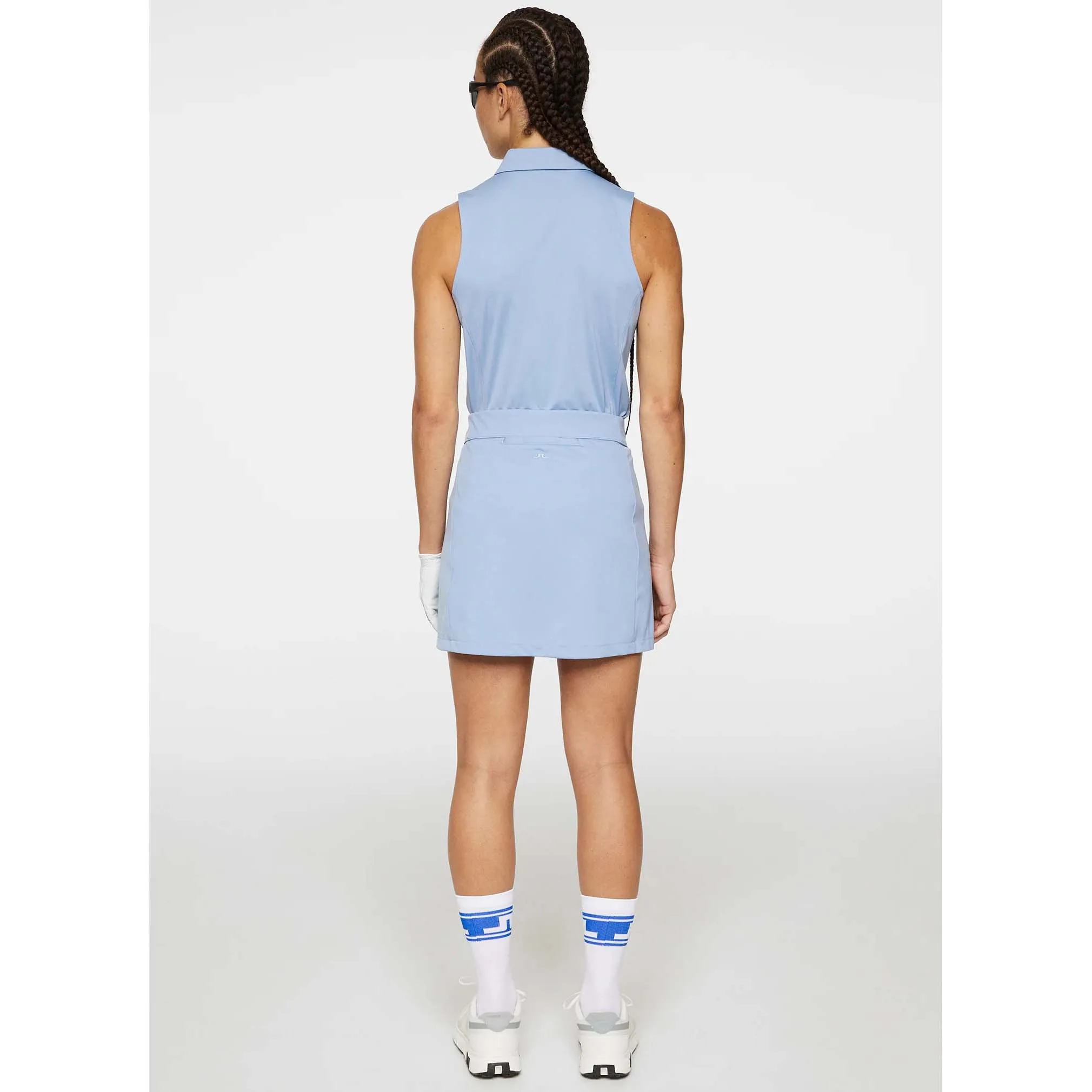 Transitional Wear Blogger Favorite J.Lindeberg Women's Amelie Mid Golf Skirt - Rain Washed