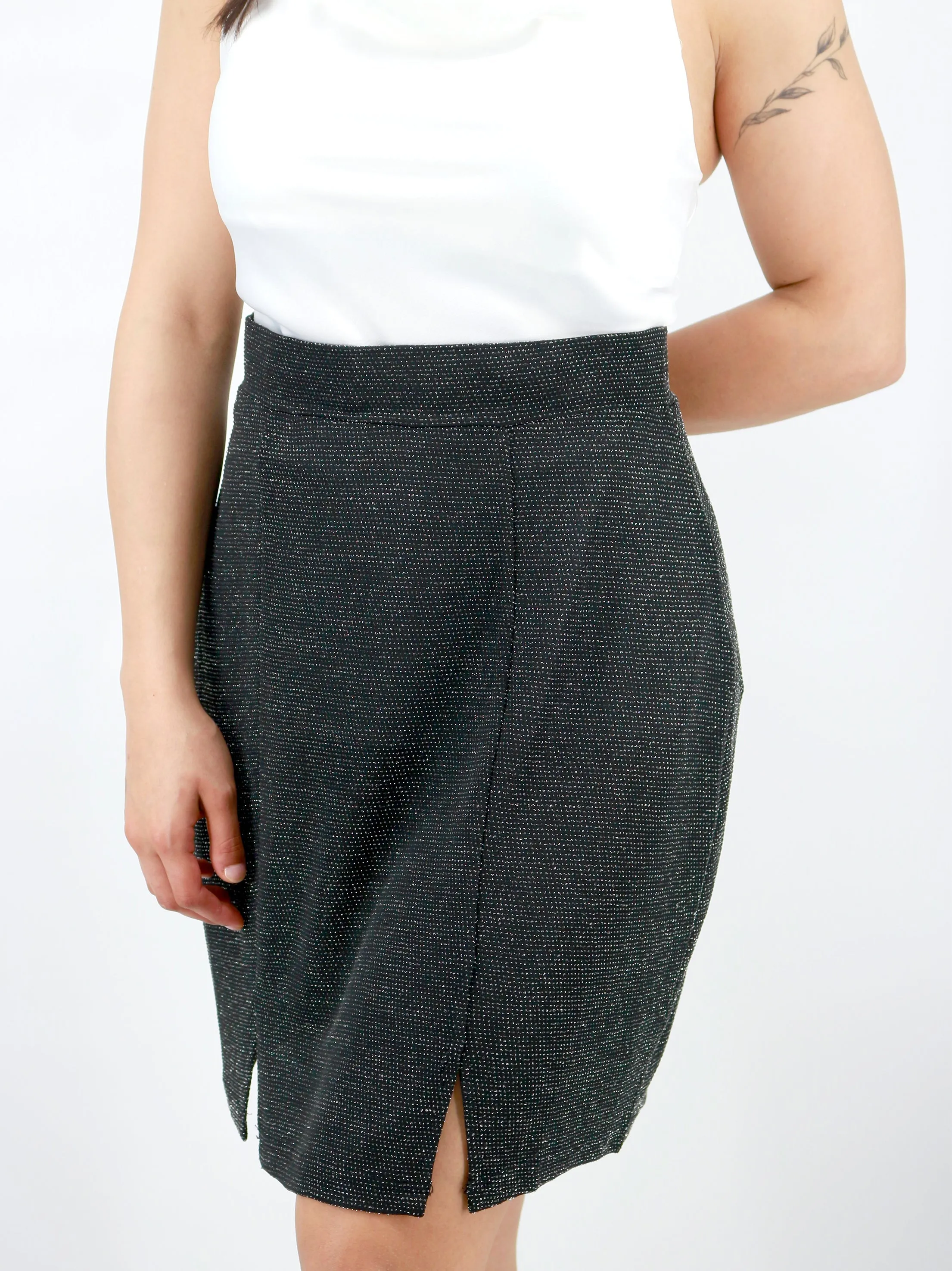 Breezy Mood Women's Brillant Skirt,Black