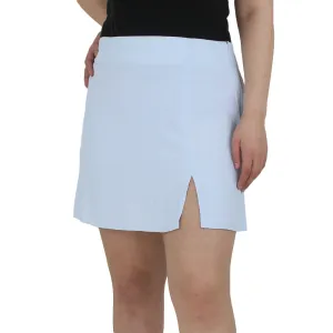 Neutral Wear Women's Sattin Skirt,Light Blue