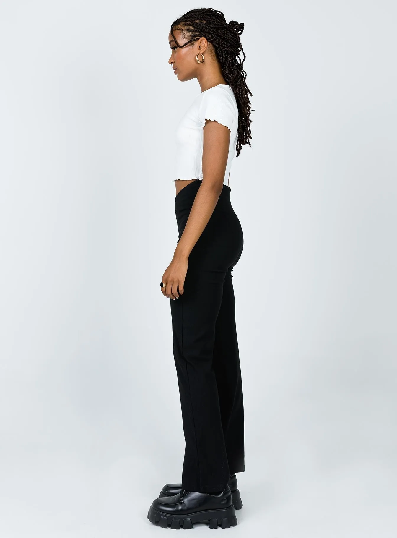 Zara Pant Black Easy Wear