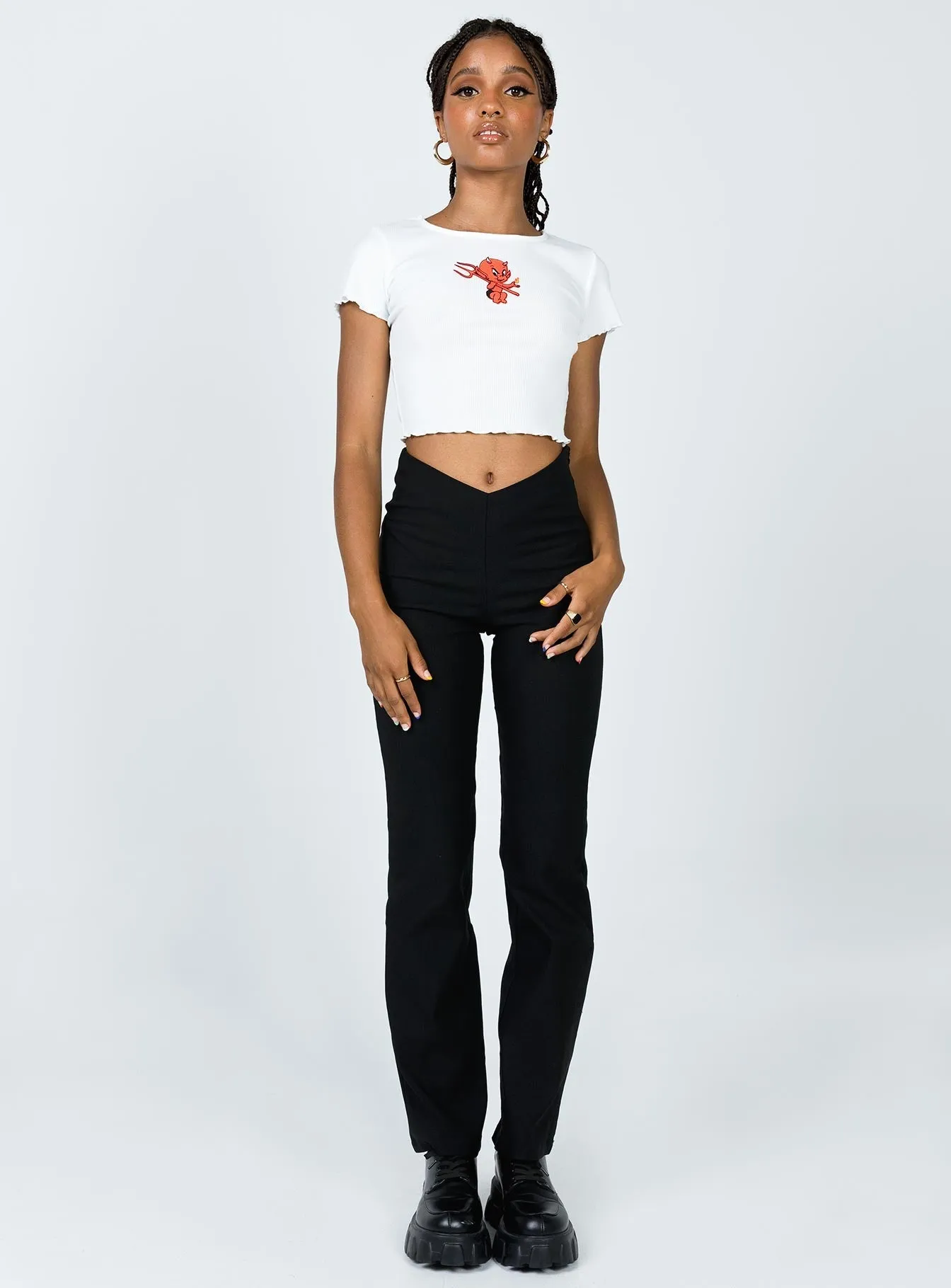 Timeless Comfort Wear ResilientElasticBand Zara Pant Black