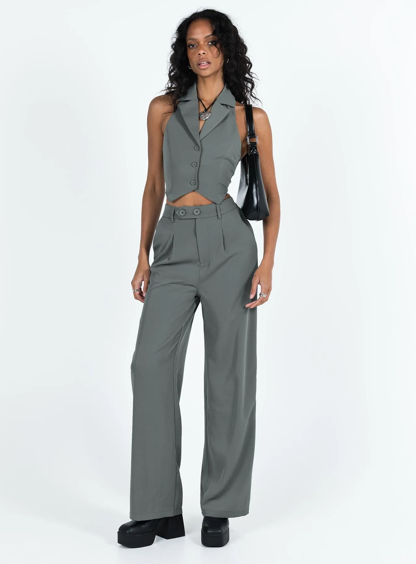 Zia Set Slate Wrinkle resistant fabric Urban Comfort