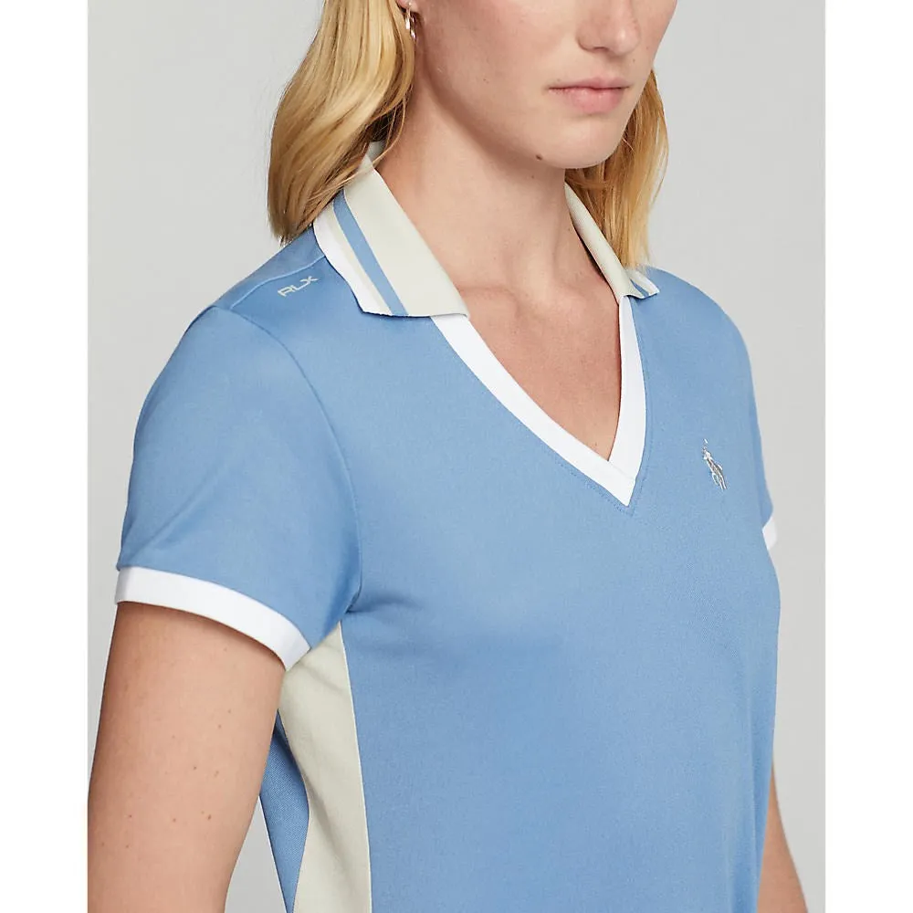 Sustainable Manufacturing RLX Ralph Lauren Women's Tour Pique - Hatteras Blue/Basic Sand
