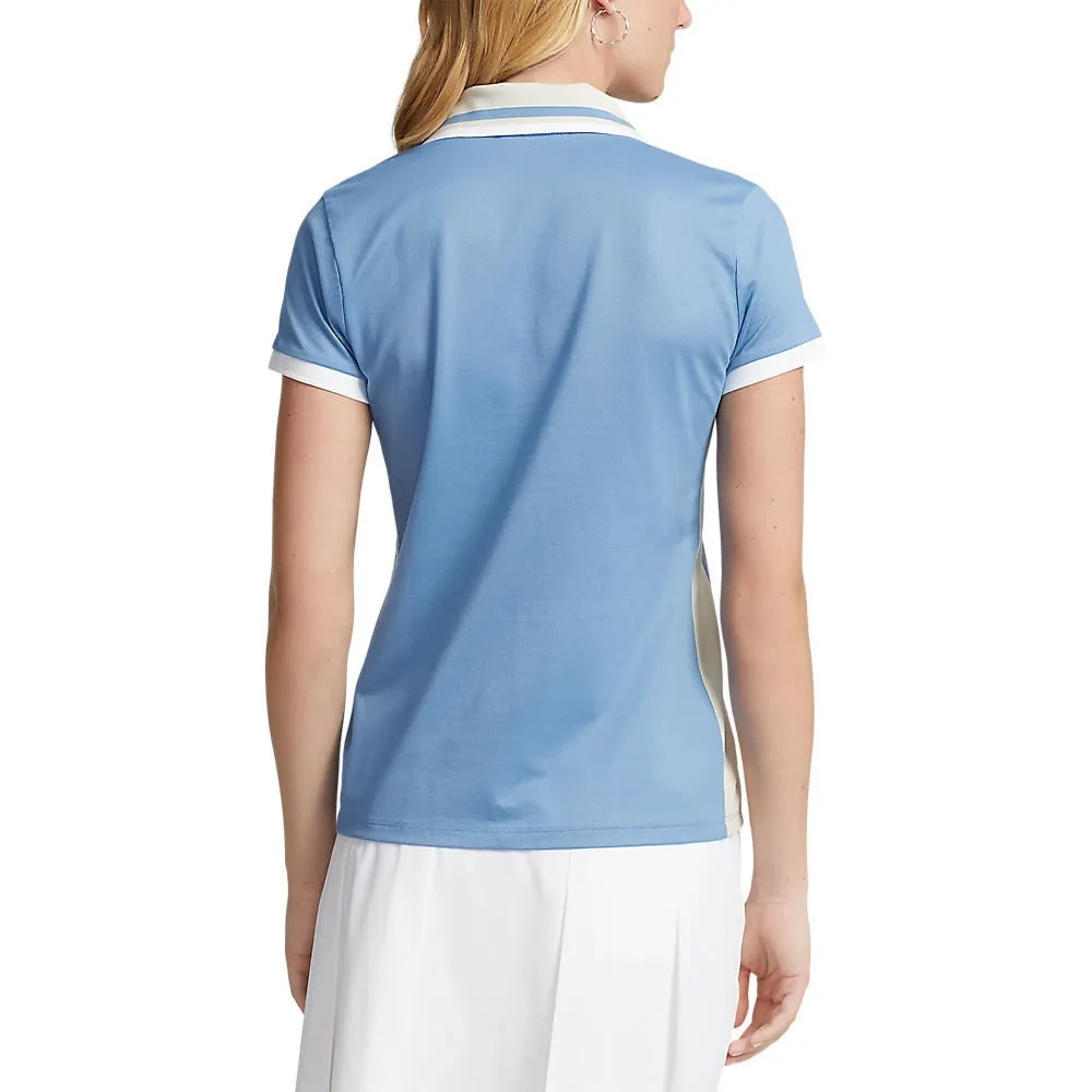 RLX Ralph Lauren Women's Tour Pique - Hatteras Blue/Basic Sand City Soul