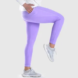 Doe side pocket elevate leggings- Lavender Soft Core Focus Fit