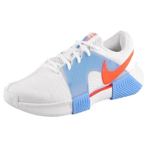 Dual Density Outsole Indoor Nike Women's Air Zoom GP Challenge 1 - White/Royal Pulse