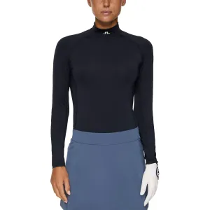 J.Lindeberg Women's Ella Compression Golf Shirt - JL Navy Athletic Hoodie